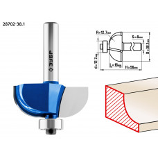 ЗУБР 38.1 x 16 мм, радиус 12.7 мм, фреза кромочная калевочная №2, Профессионал (28702-38.1) в Актобе