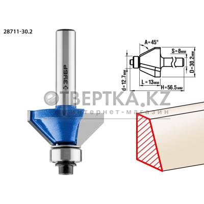 Кромочная фреза ЗУБР 28711-30.2