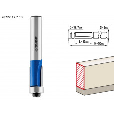 ЗУБР 12.7 x 13 мм, хвостовик 8 мм, фреза кромочная с нижним подшипником, Профессионал (28727-12.7-13) в Актобе