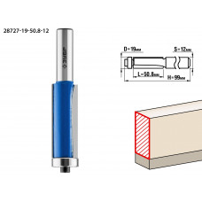 ЗУБР 19 x 50.8 мм, хвостовик 12 мм, фреза кромочная с нижним подшипником, Профессионал (28727-19-50.8-12) в Актобе