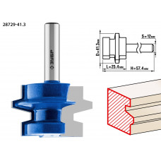 ЗУБР 41.3 x 29 мм, хвостовик 12 мм, фреза комбинированная универсальная, Профессионал (28729-41.3) в Актобе