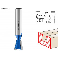 ЗУБР 9.5 x 10 мм, угол 9°, фреза пазовая фасонная ″Ласточкин Хвост″, Профессионал (28748-9.5) в Актобе