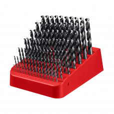 ЗУБР 91 шт, (1-10/0,1 мм), сталь Р4М2, класс В, пласт.бокс, набор сверл по металлу (29605-H91) в Актау