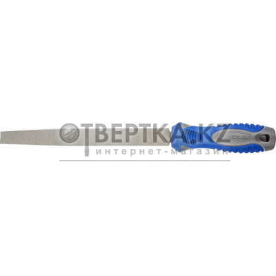 ЗУБР 200 мм, Р 400, напильник алмазный плоский (33390-200-400)
