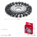 ЗУБР 125х22 мм, щетка дисковая для УШМ, жгутированная стальная проволока 0.5 мм, посад. 22 мм (35170-125)