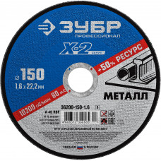 Круг отрезной Зубр 36200-150-1.6_z03