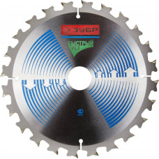 ЗУБР Быстрорез, 170 x 30 мм, 24Т, пильный диск по дереву, Профессионал (36901-170-30-24) в Кокшетау