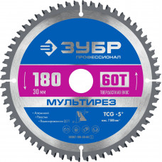 Диск пильный Зубр 36907-180-30-60_z01 в Павлодаре