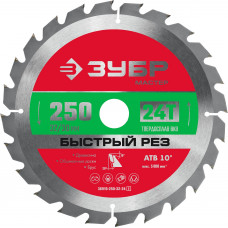 Диск пильный Зубр 36910-250-32-24_z01