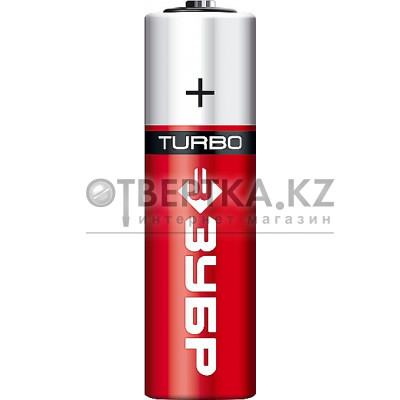 ЗУБР TURBO, АА х 4, 1.5 В, алкалиновая батарейка (59213-4C) 59213-4C_z01