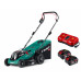 ЗУБР 40 В (2x20В), 400 мм, 2 АКБ LMS (4 Ач), газонокосилка аккумуляторная бесщеточная (ГКЛ-4040-42)