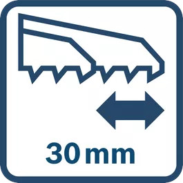 Длина хода 30 мм