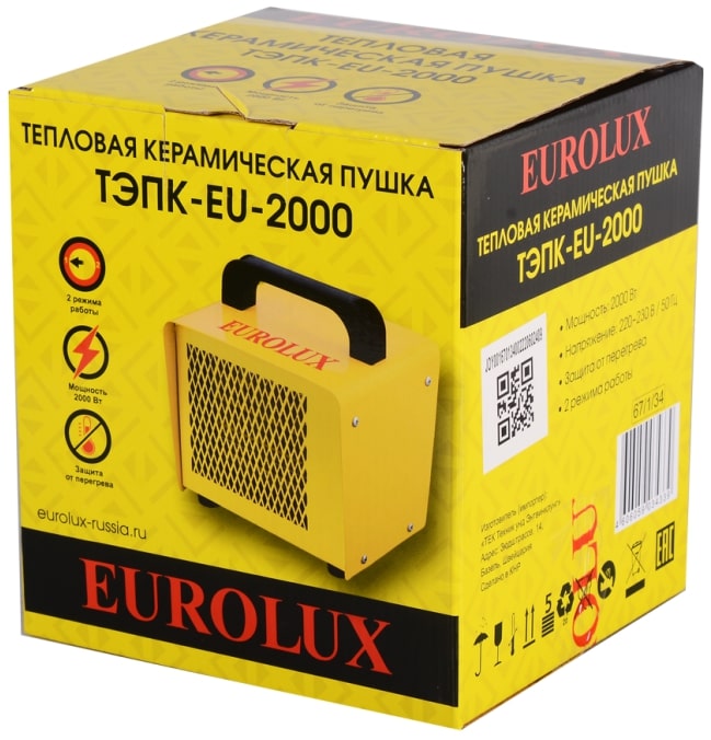 Коробка Eurolux ТЭПК-EU-2000